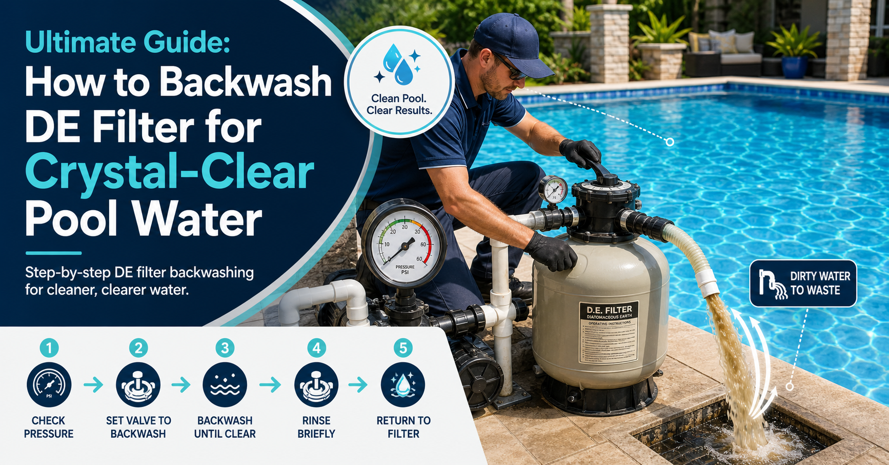 Ultimate Guide: How to Backwash DE Filter