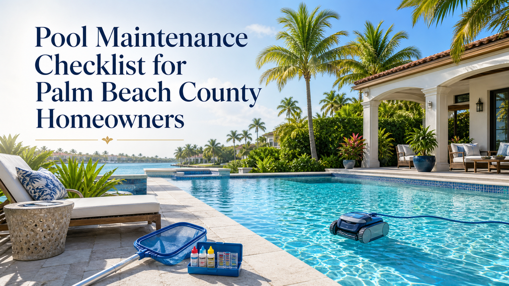 Pool Maintenance Checklist for Palm Beach County